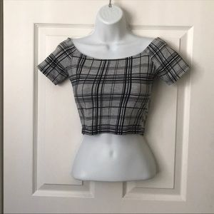 Forever 21 Crop Top with anti-slip shoulders